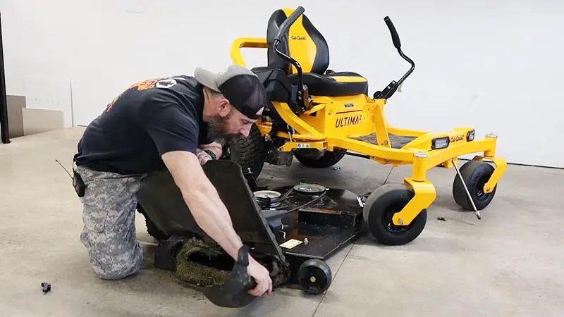 Cub cadet zt1 50 online deck vibration